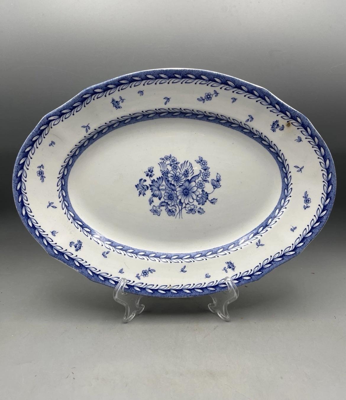 Vintage Arabia Finland Finn Flower Blue Oval Platter 10 3/4” - Etsy