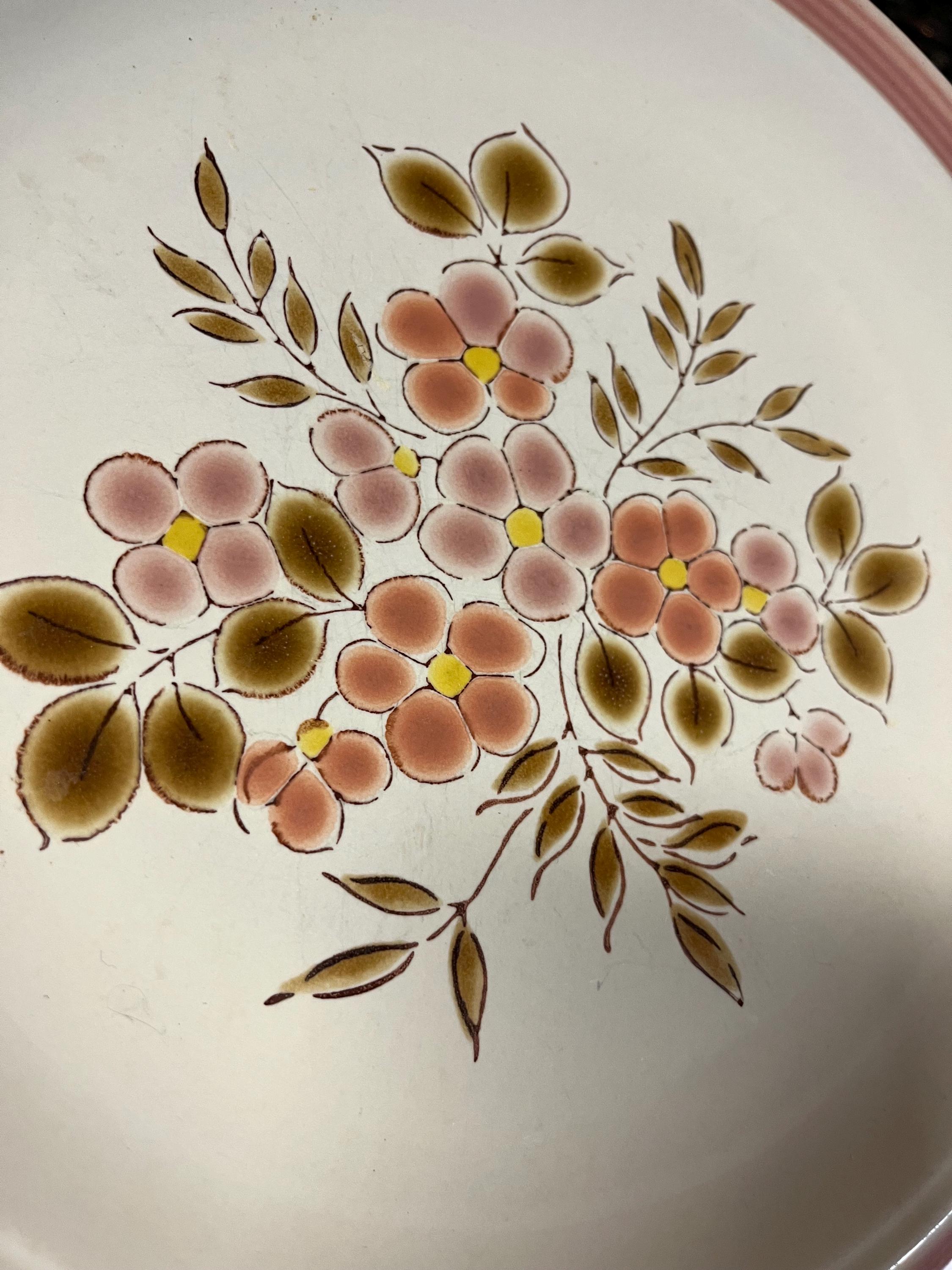 Int'l China 1970s Canyon Collection Dinner Plates Japanese
