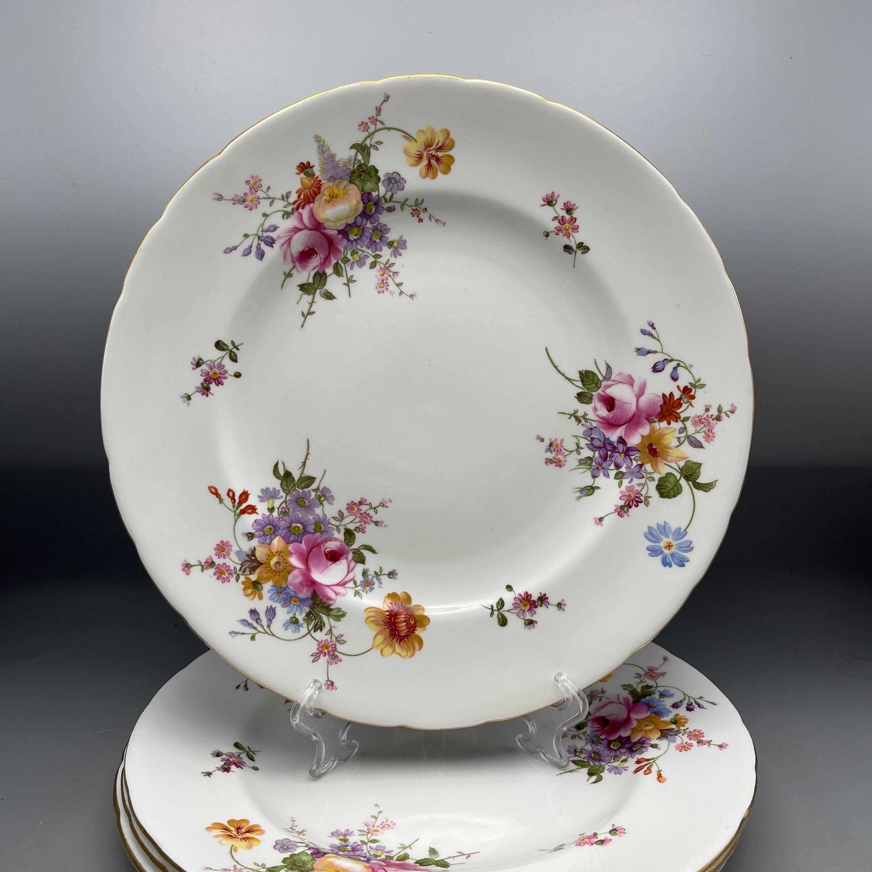 ロイヤルクラウンダービーポジーバタートレイ ゴールド トレイ