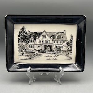 Vintage Hofstra College Pottery Trinket Dish Ascorp NYC