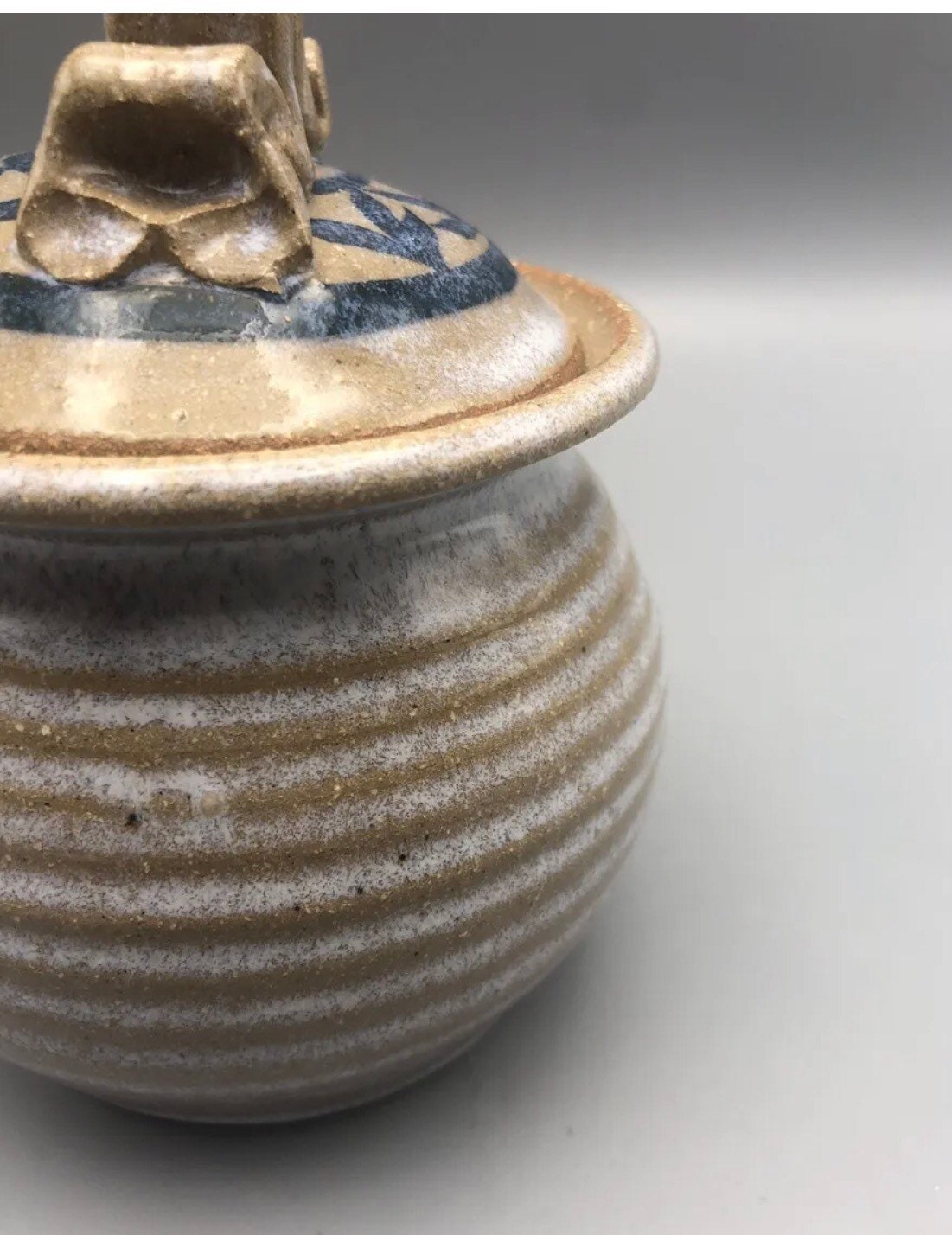 SK Pottery Suzanne Kent Pennsylvania Pottery Honey Pot/mustard Etsy