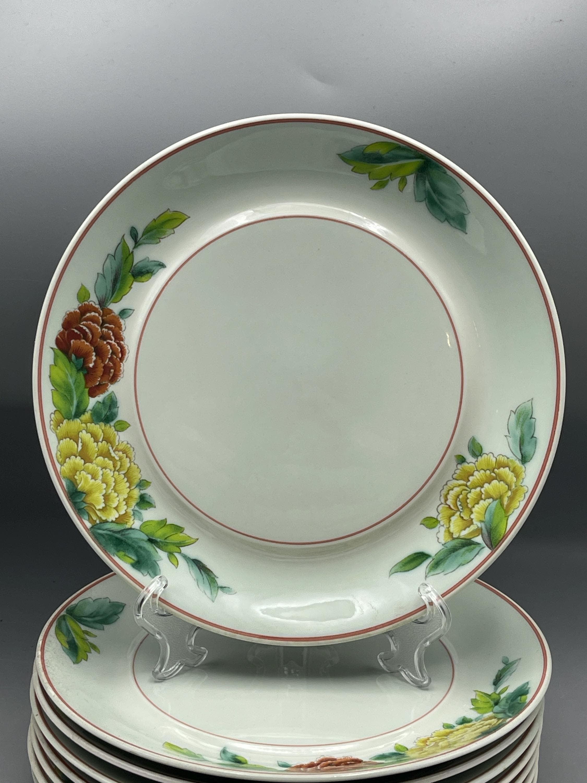 Villeroy & Boch T'chou Chinoiserie Salad Plates Set of 4 - Etsy