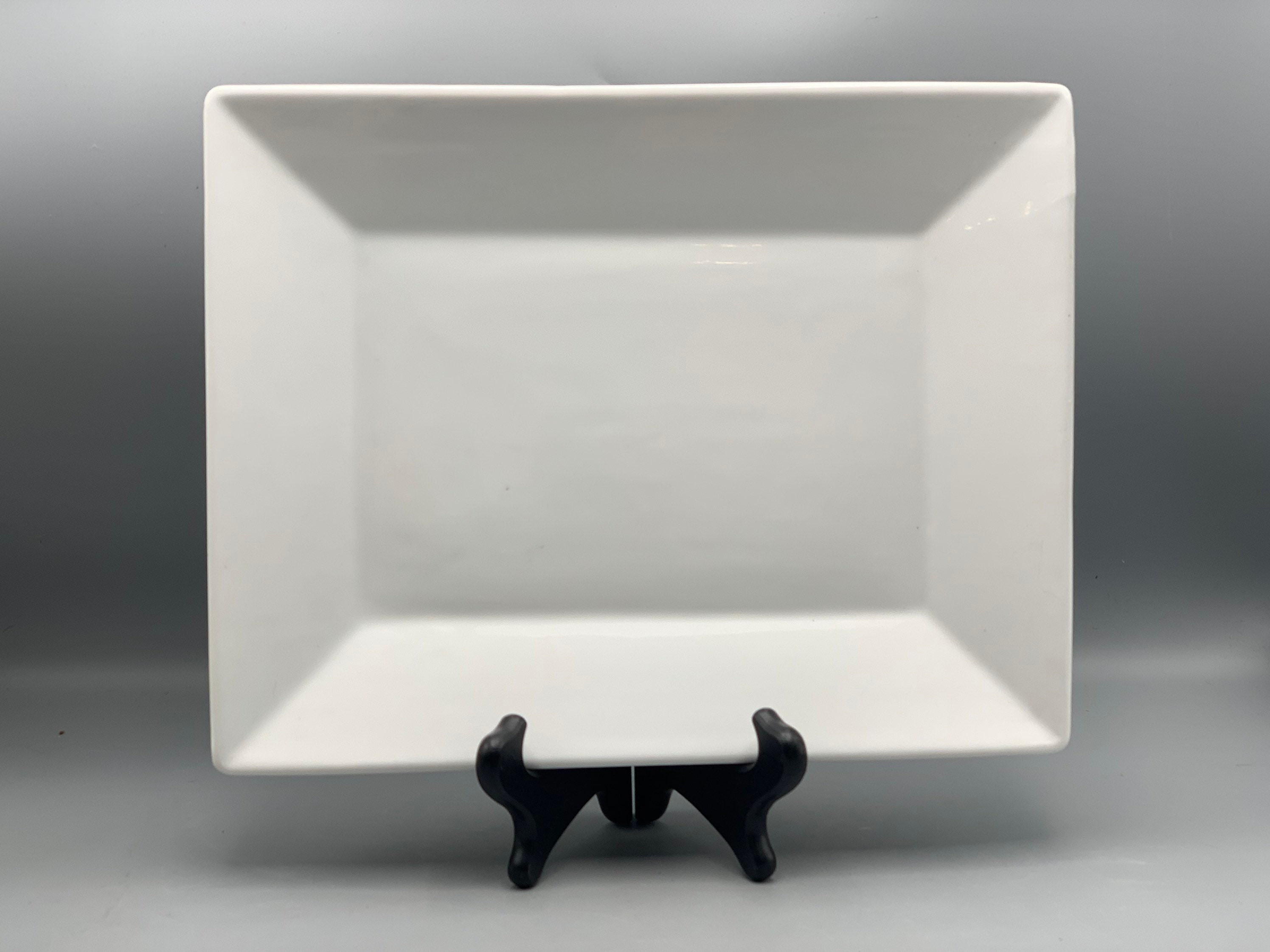 Glazed Porcelain Absolutely-not-supermarket-styrofoam meet Trays  rectangular 