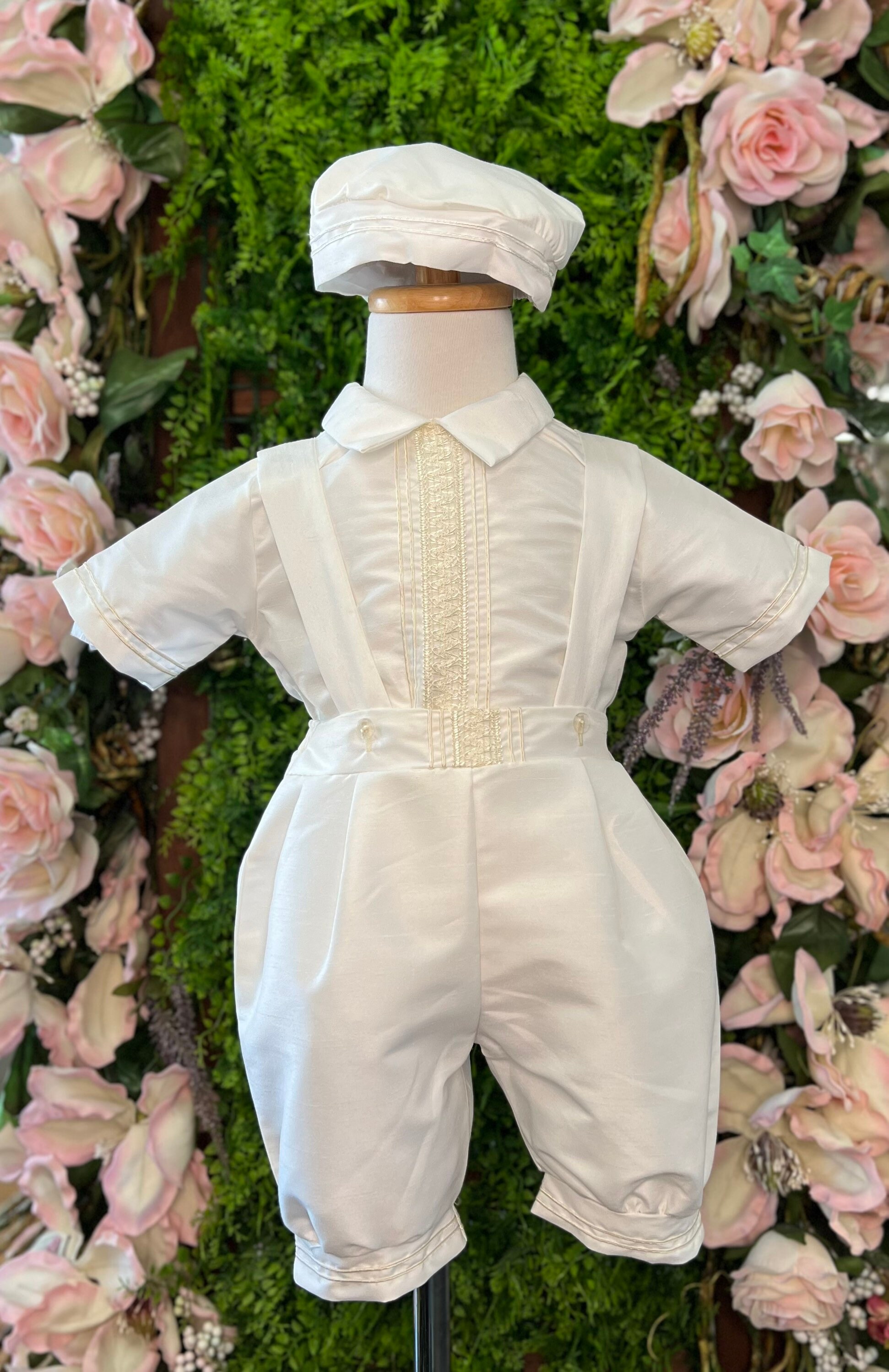 Boys Baptism and Christening Suspender Baptism Boys Outfits Etsy