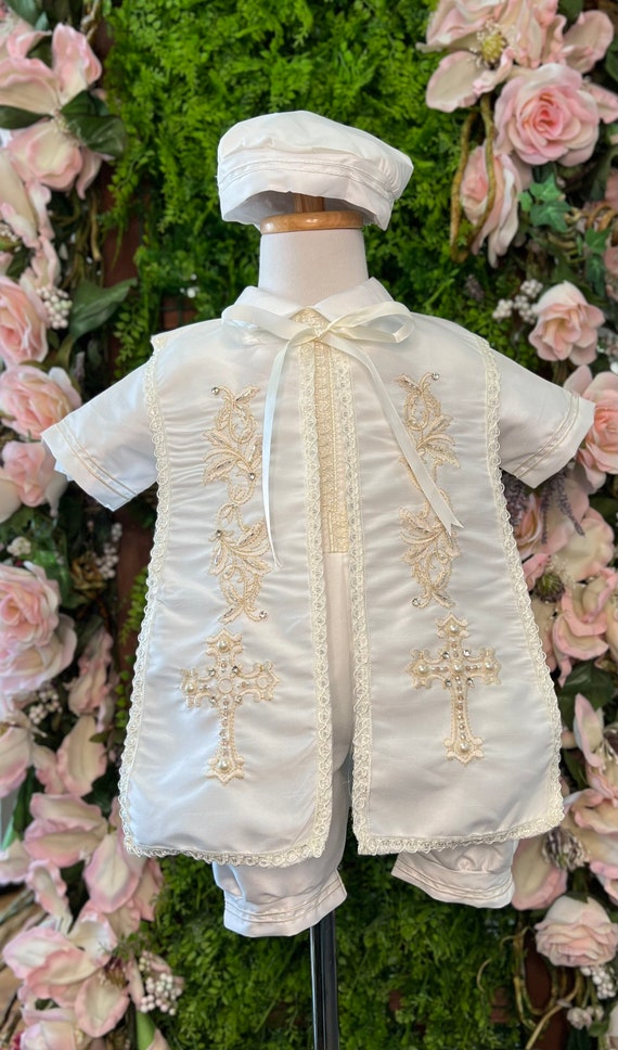 Boys Baptism and Christening Suspender Baptism Boys Outfits Etsy