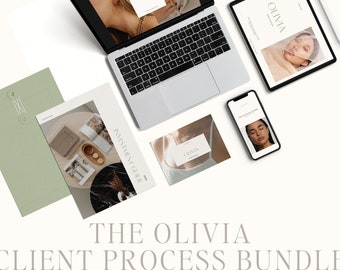 Client Experience Templates: Brand Strategy & Guidelines (Canva, Digital Download)