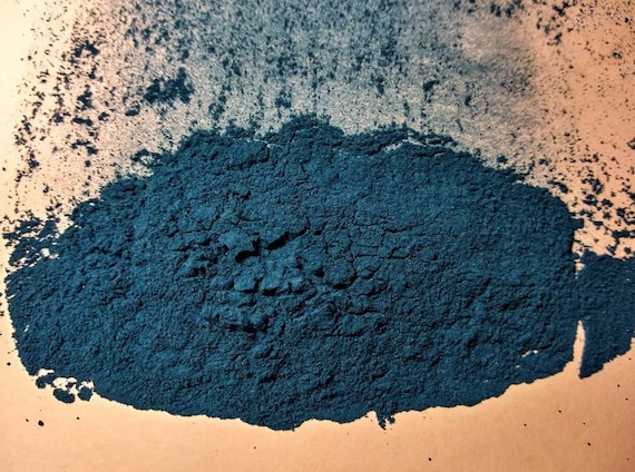 Maya Blue Dark PB82 Natural Earth Dry Pigment Powder 