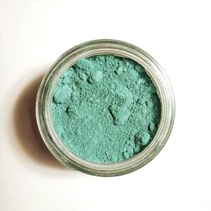 Genuine Dioptase (Dioptase #4 Bluish Green) Natural Earth Dry Pigment Powder *** Please Read Shop Announcement Concerning Shipping Times ***