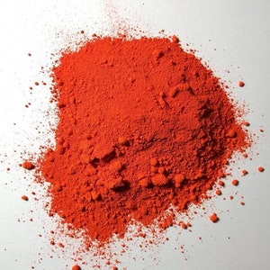 Molybdate Orange PR104 Dry Pigment *** Please Read Shop Announcement Concerning Shipping Times ***