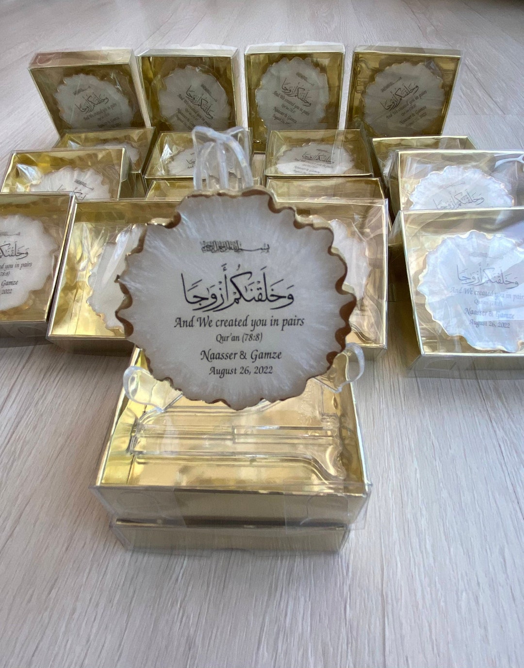 Wedding Islamic Favors for Guests in Bulk, Islamic Party Favors, Mevlud