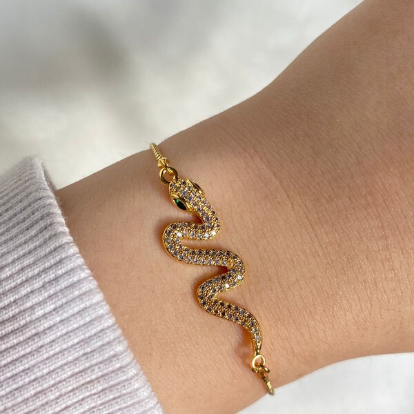 Snake Bracelet - Etsy