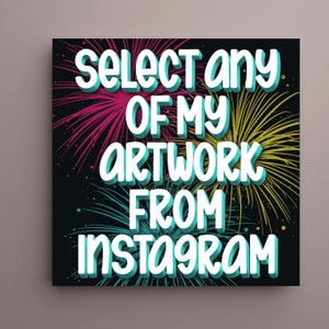 私のインスタグラムから引用文を選んで、メッセージを送ってください。このショップに追加します。リストが作成されるまでカートに追加しないでください。