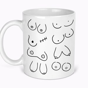 Boob Print Mug l Breastfeeding l Feminist l Body Positivity