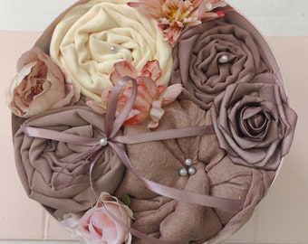 Hijab Gift Set, Floral Bouquet, Scented Scarf, Mother's Day