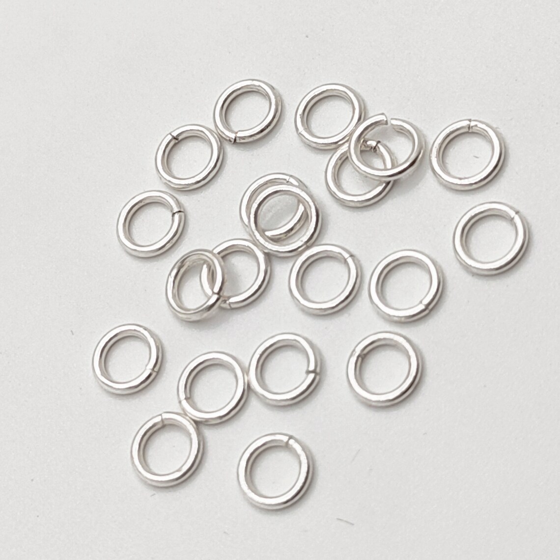 Chaîne à Maillons 6mm Avec Anneaux De Saut Et Fendus – Pour DIY Et Pendentifs – Alliage Métal