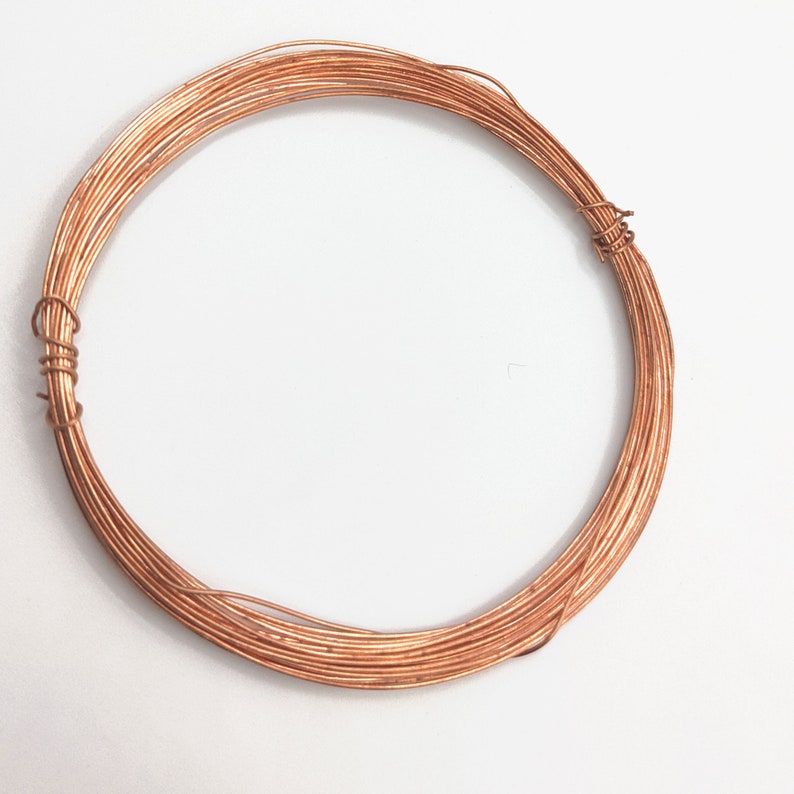 24 Gauge Soft Copper Wire, Round Wire For Jewelry Making, 0.55mm