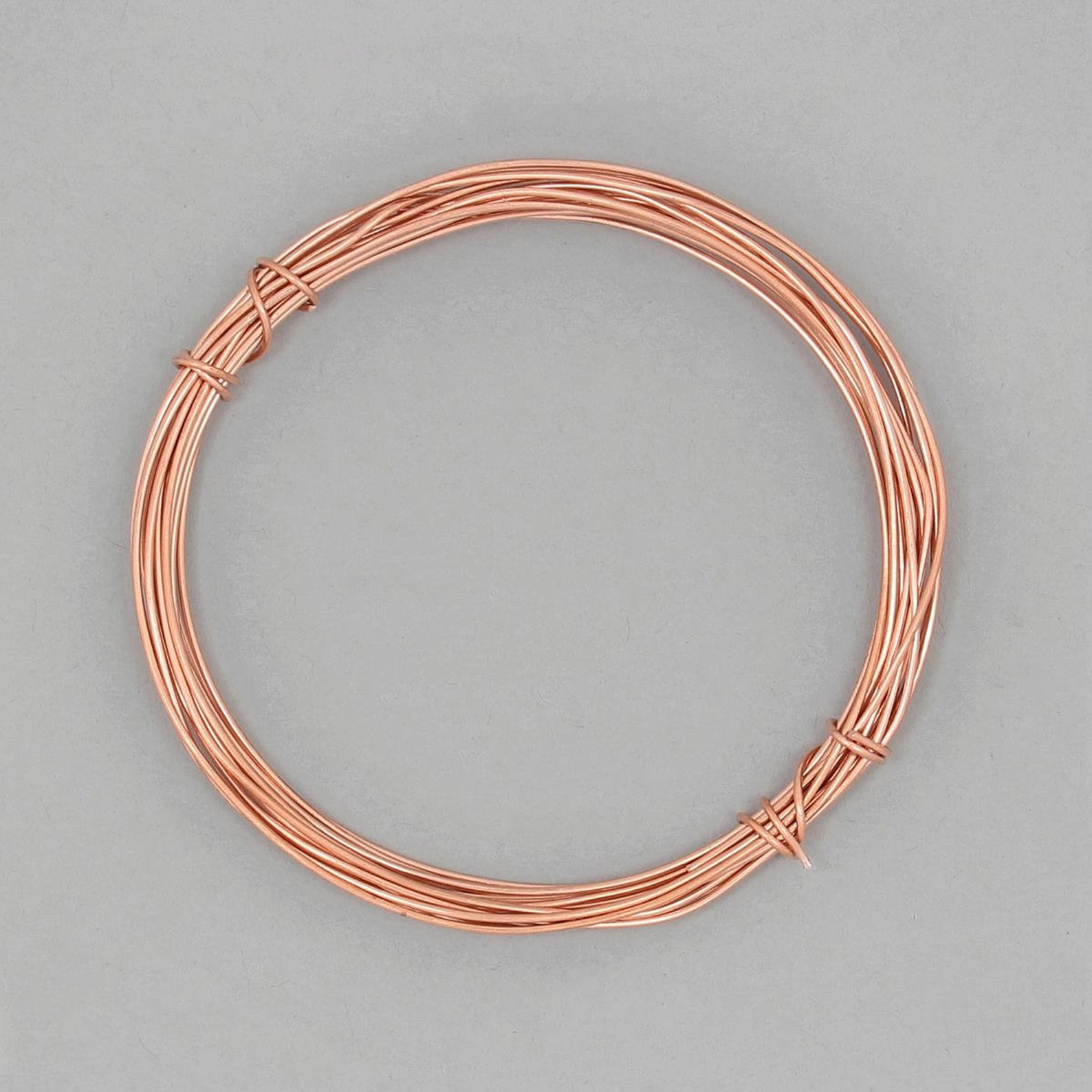 Wire of 19 Gauge thickness 1mm, Silver Plated, Gold Plated, Rosegold