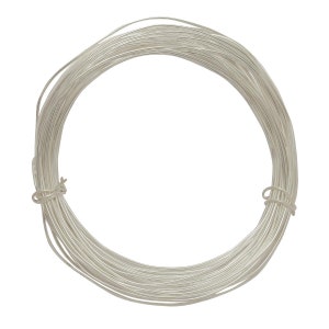 20 Gauge Silver Plated Wire Etsy