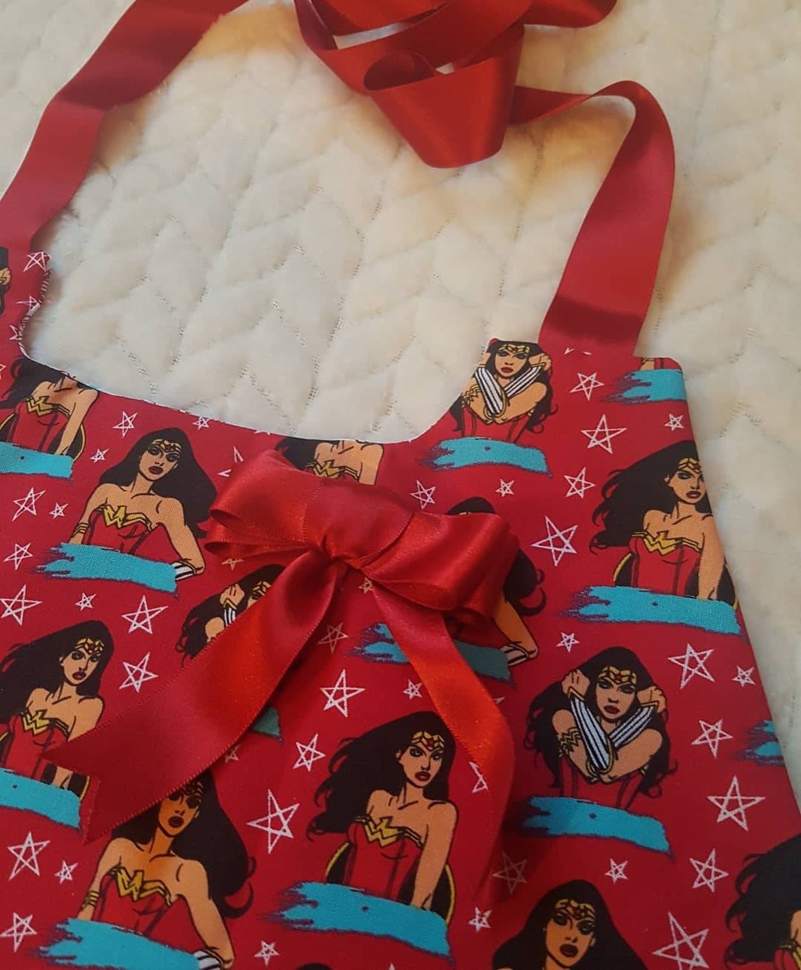 Abdl wonder woman bib M/L. Fits most people. | Etsy