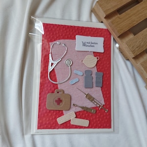 Greeting card for nurse, doctor, caregiver