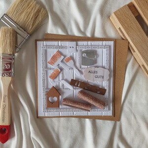 Kaart voor schilders/decorateurs