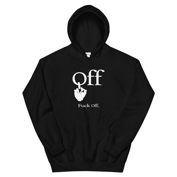Off white inspired hoodie outlet