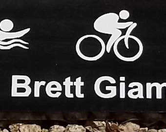 Custom Ironman Triathlon Athlete Board