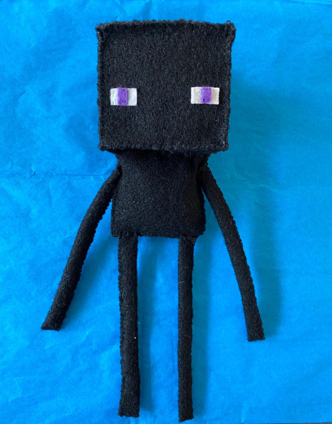 Minecraft Enderman Felt Enderman Minecraft Gift Decor 