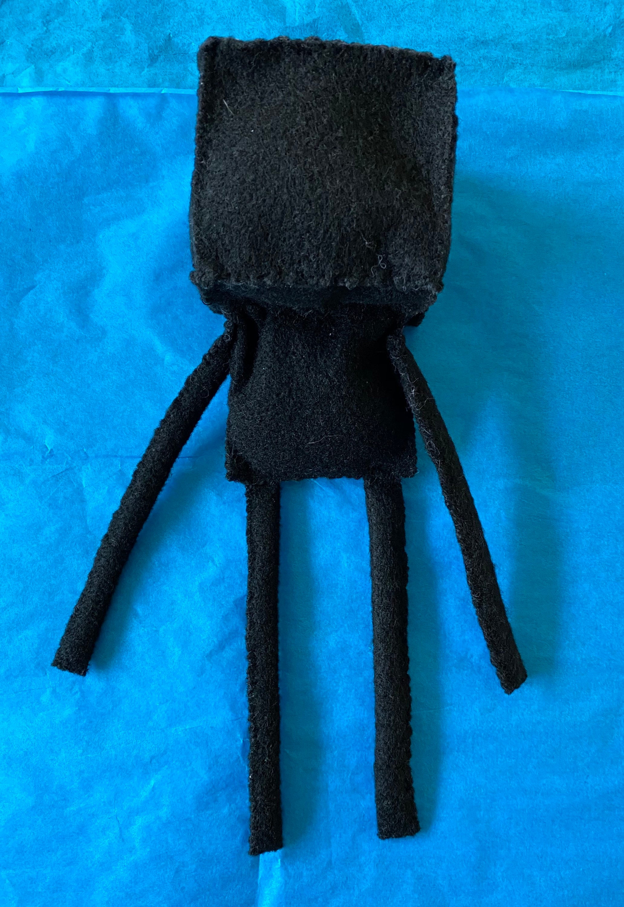 Minecraft Enderman Felt Enderman Minecraft Gift Decor 