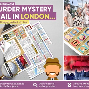 City of London Murder Mystery Trail / Emocionante búsqueda del tesoro al estilo de misterio de asesinato por Killer Trails
