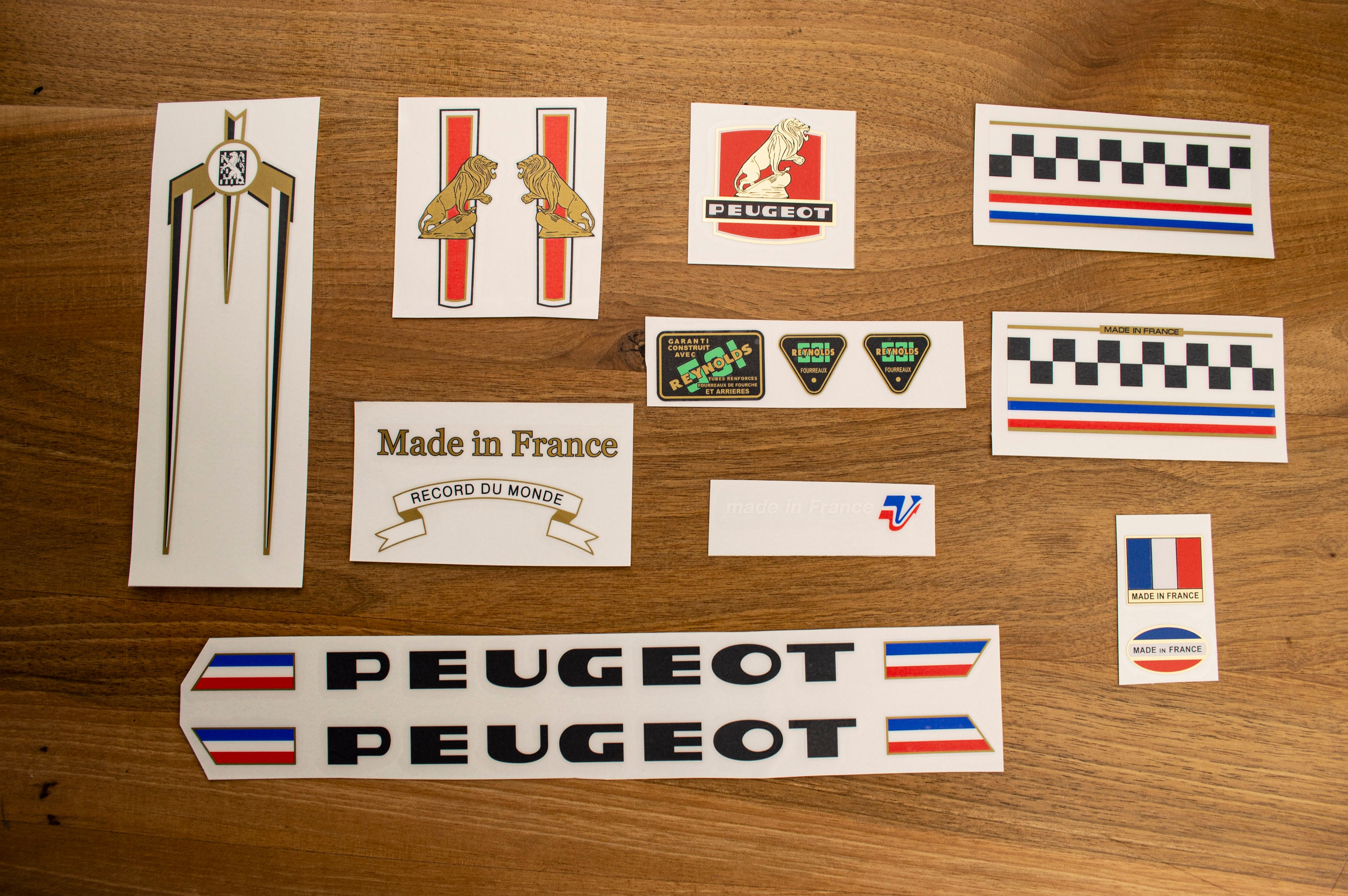 sticker cadre peugeot vélo