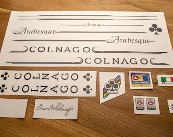 Vintage E.Colnago decals - stikers 1986 s