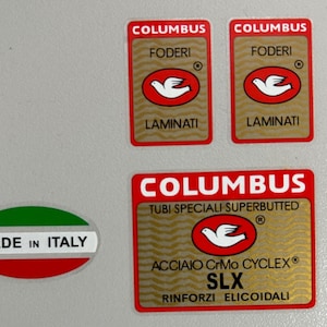 Adesivos Columbus SLX, Colnago SLX, Bianchi SLX, De Rosa, prx