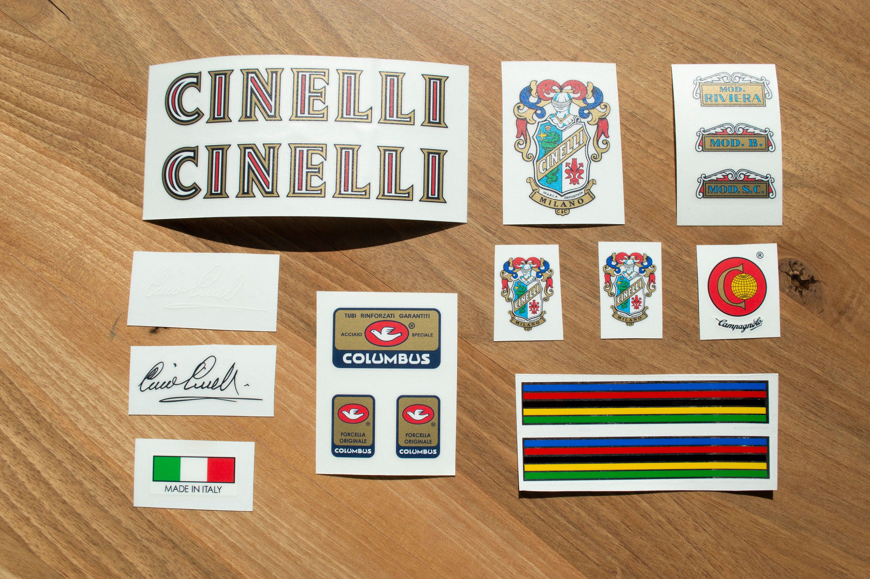 Stickers Columbus Pour Vélo – COLU201 – D'origine Française – Neuf