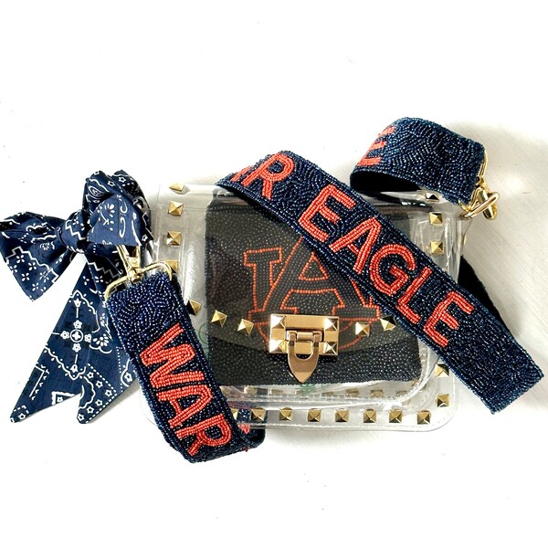 Auburn Tigers Clear Stadium Bag Etsy