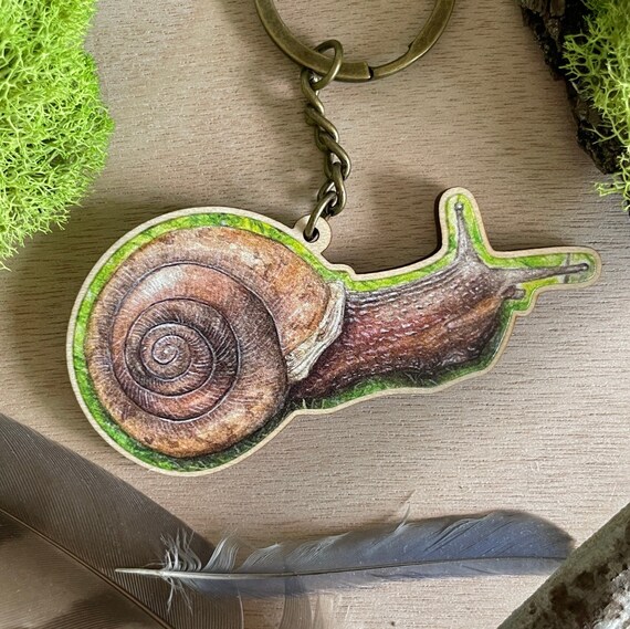 Snail keychain best sale