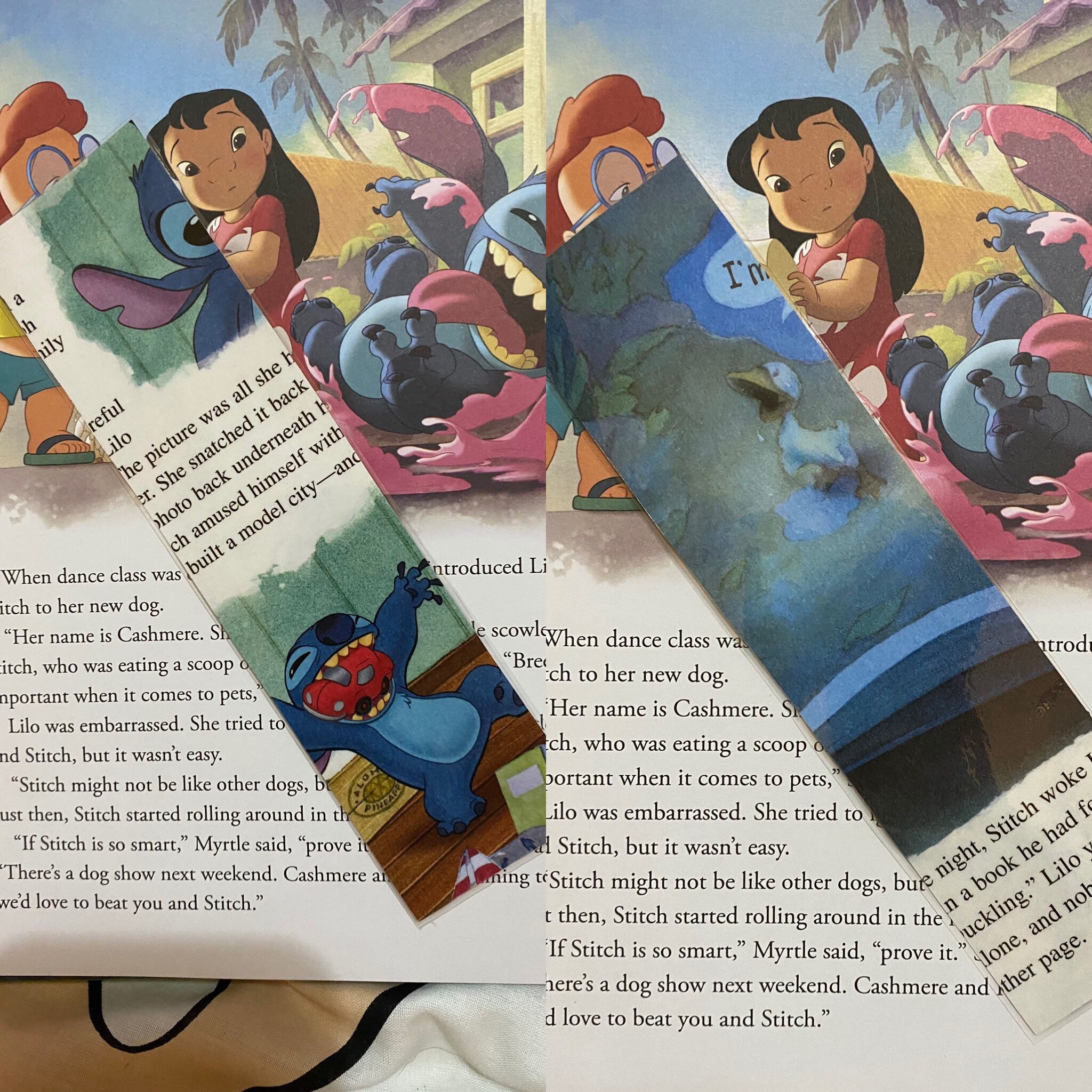 Disney Bookmarks made with storybook pages. Etsy