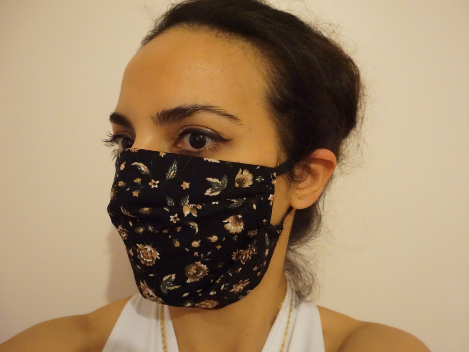 Linen Face Mask UK Linen Mask Single Layer Linen Natural Linen Etsy