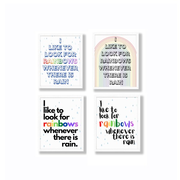 Look for Rainbows - Etsy
