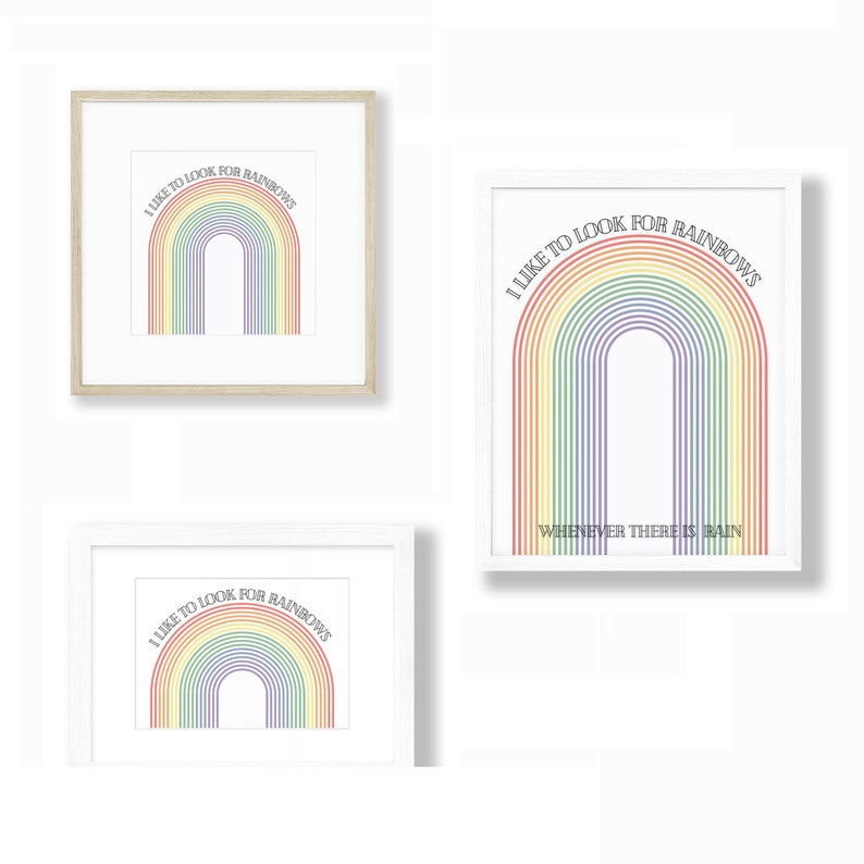 Baptism LDS I Like to Look for Rainbows I Know When I Am Baptized ...