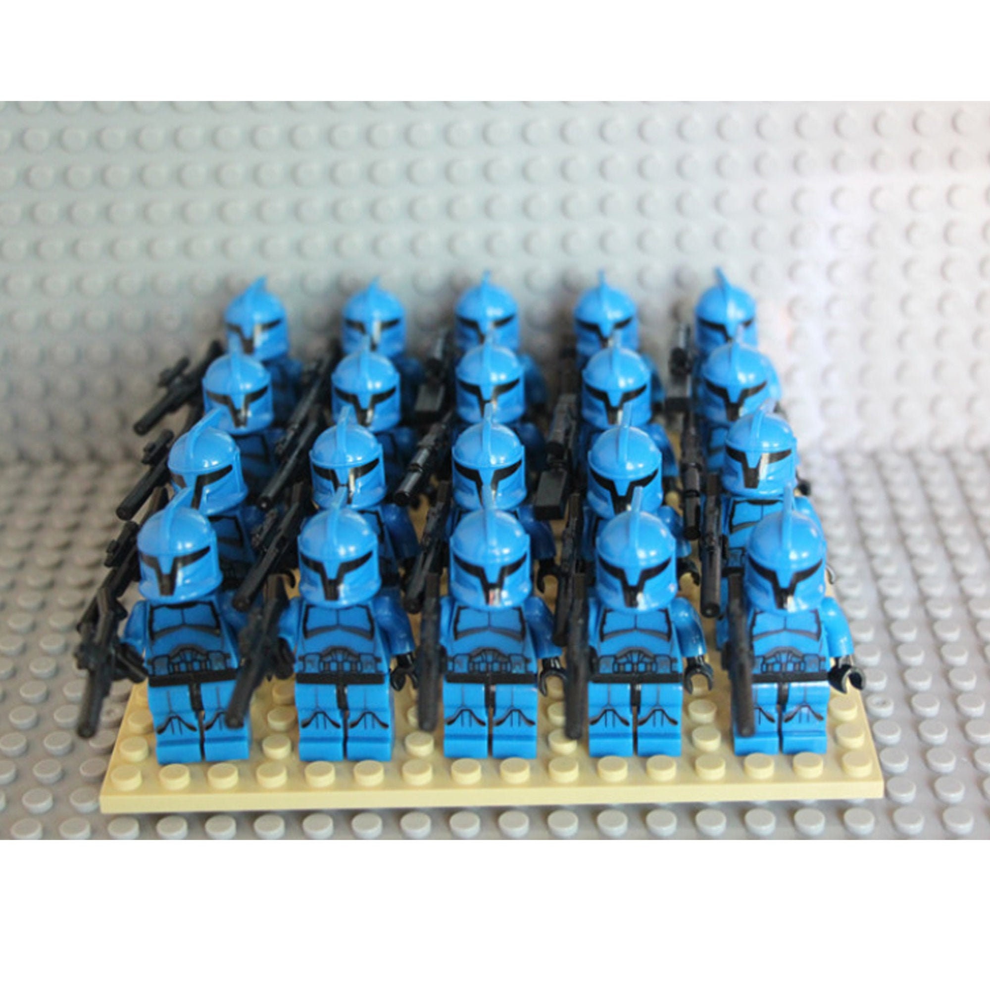 Senate Guard Commando Blue Clone Trooper Etsy New Zealand
