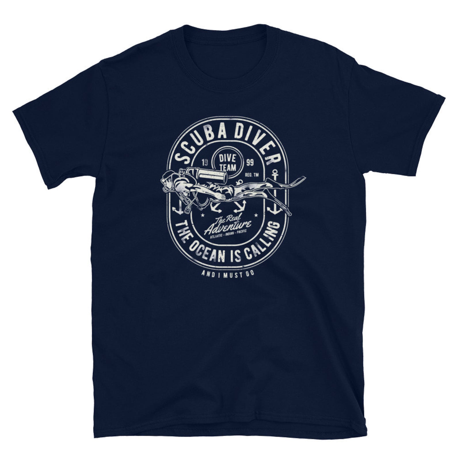 Scuba Diving T-shirt Dive Team Unisex T-shirt the Ocean is | Etsy