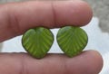 Peridot  Quartz Carved  Gemstone, Tunnel Plug Double Flare Plug Smooth Polish Handmade Ear Stretcher Gauges Gemstone Quartz Plugs Earring product logo