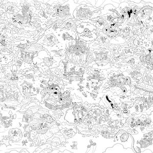 Poster Coloriage G ant Zelda Tears Of The Kingdom Noir Et Blanc poster-coloriage-g-ant-zelda-tears-of-the-kingdom-noir-et-blanc