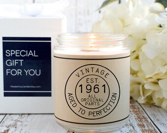 60th Birthday Candle Etsy