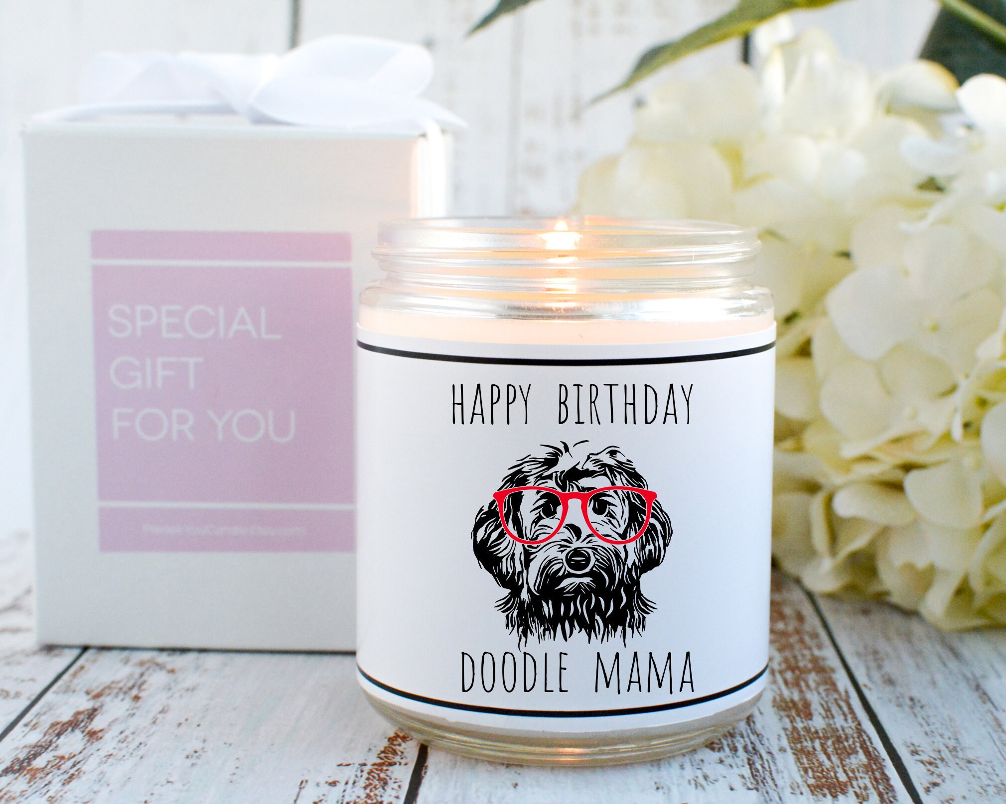Pet Lover Candle Gift for Dog Lover Custom Candle Dog Etsy