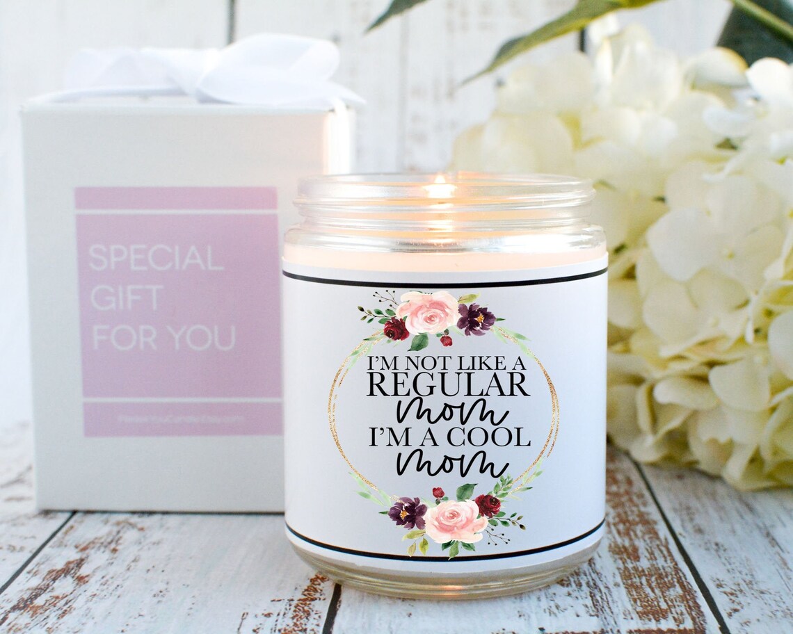 Happy Mother's Day Gift Candle Personalized Gift Candle Etsy