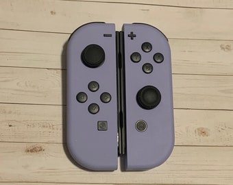 Light Violet Lavender Custom Joycons