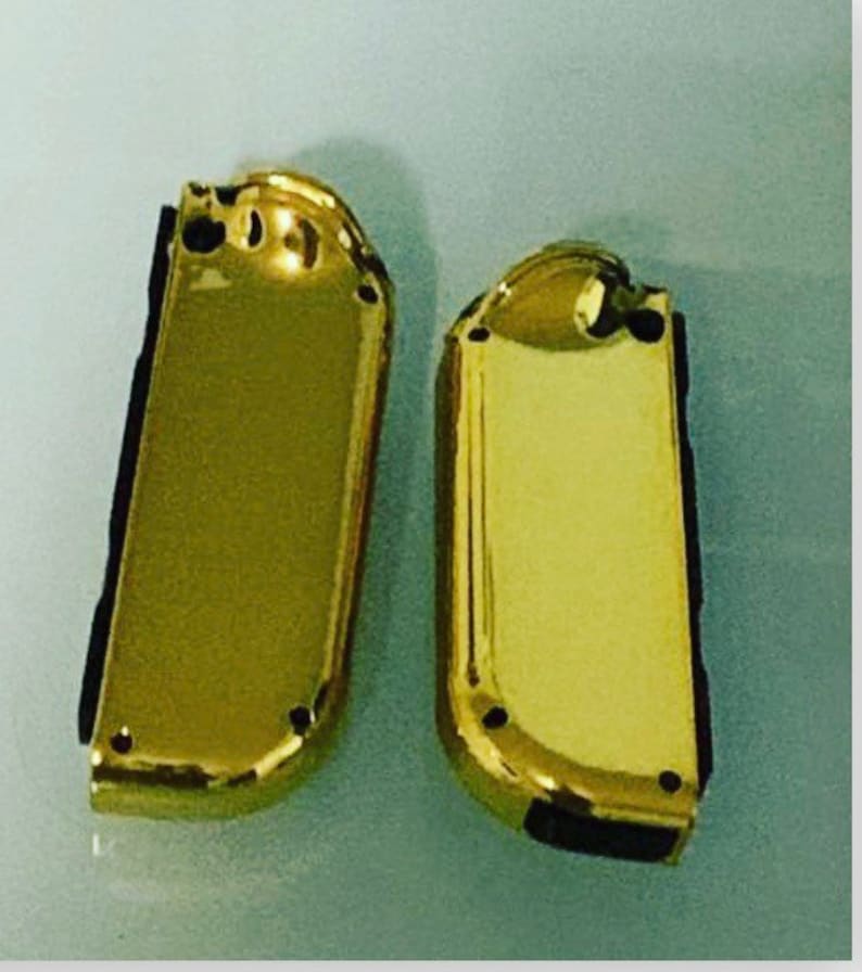 Custom Gold Joycons bild 3