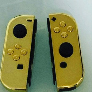Custom Gold Joycons bild 6